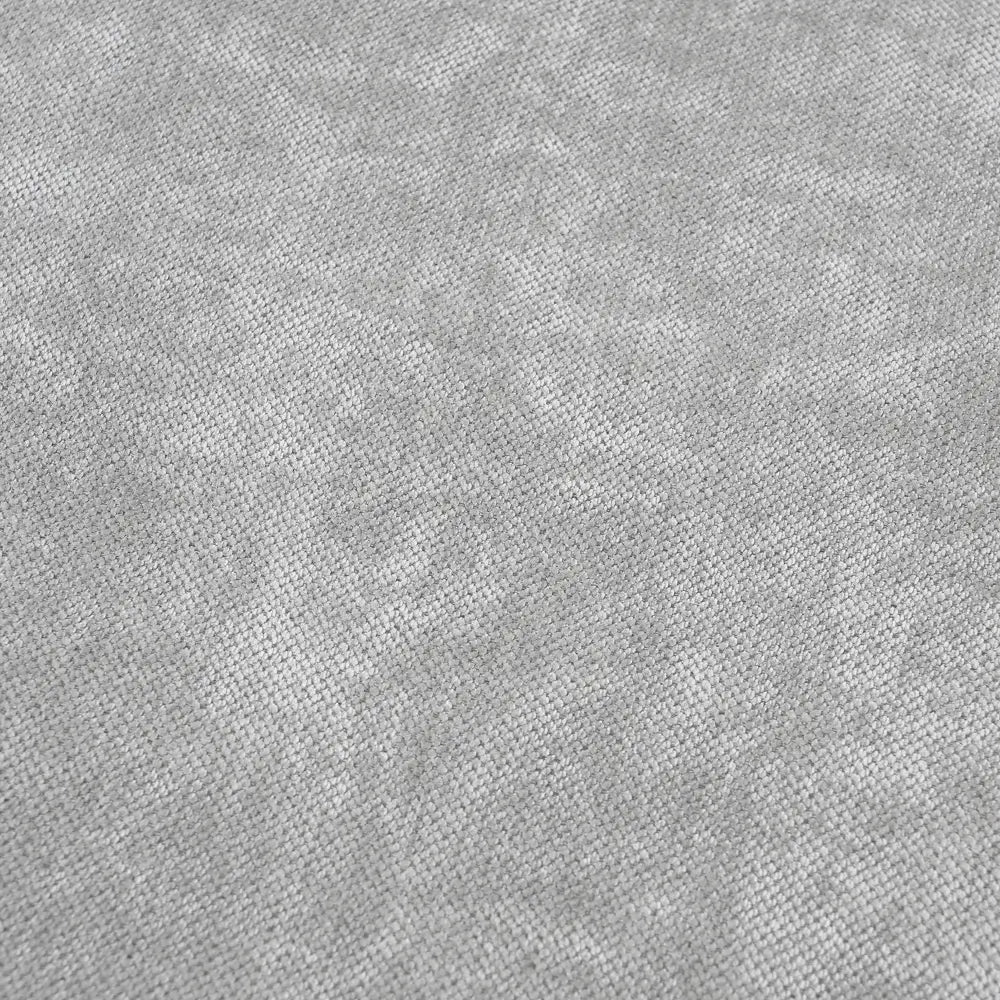 Deluxe Cloud 1-Seater Light-Grey Washable Single Sofa | 1-Piece, Chenille and Linen Fabric, Modular Design