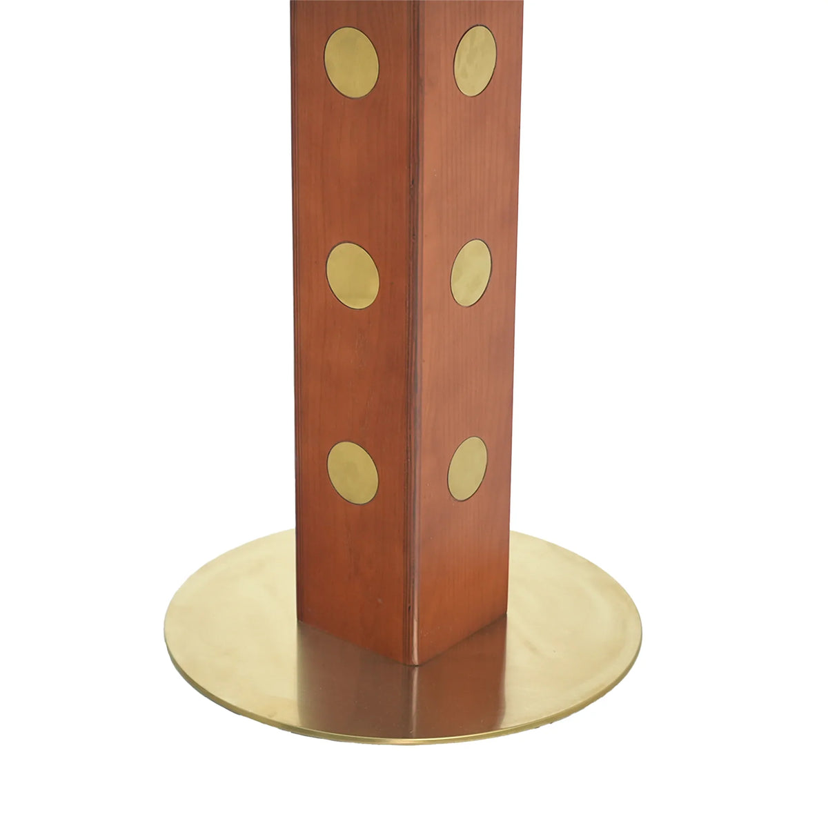 Nero Sintered Stone Bistro Table | 34" White Square With Wood Base