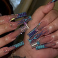 Unique Embellished Press-On Nails