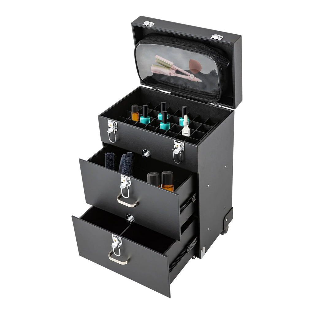 Rolling Makeup Train Case