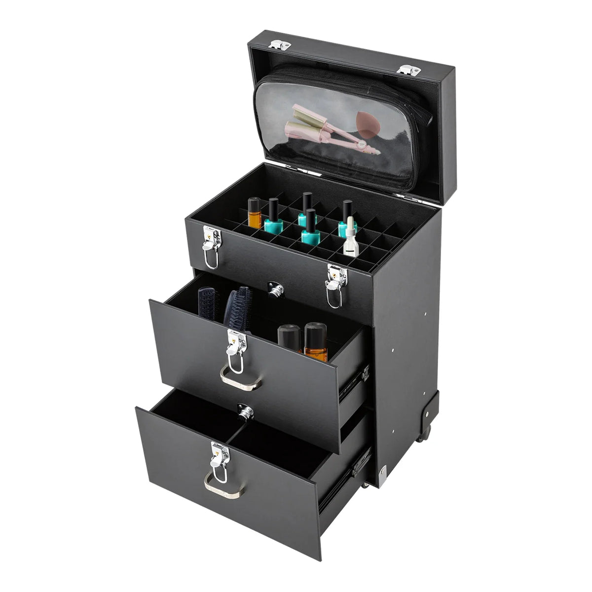 Rolling Makeup Train Case