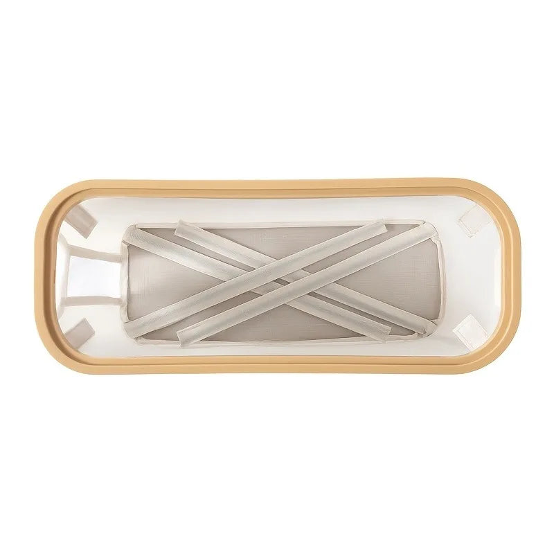 Lidded Oxford Storage Basket