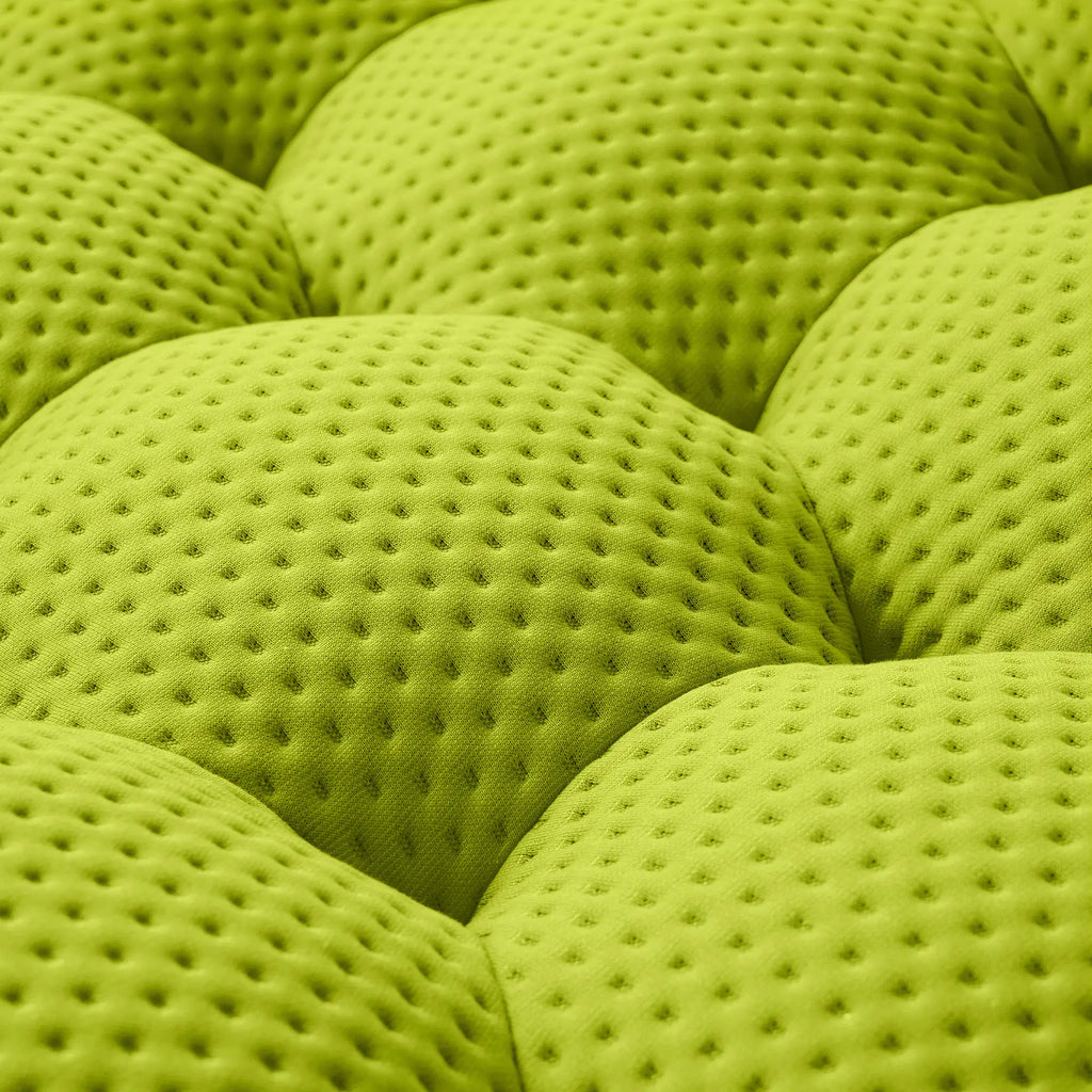 Essential lime-green 3D-Knitted Fabric Ottomans | 1-Piece, 3D-Knitted Fabric, Compact Design