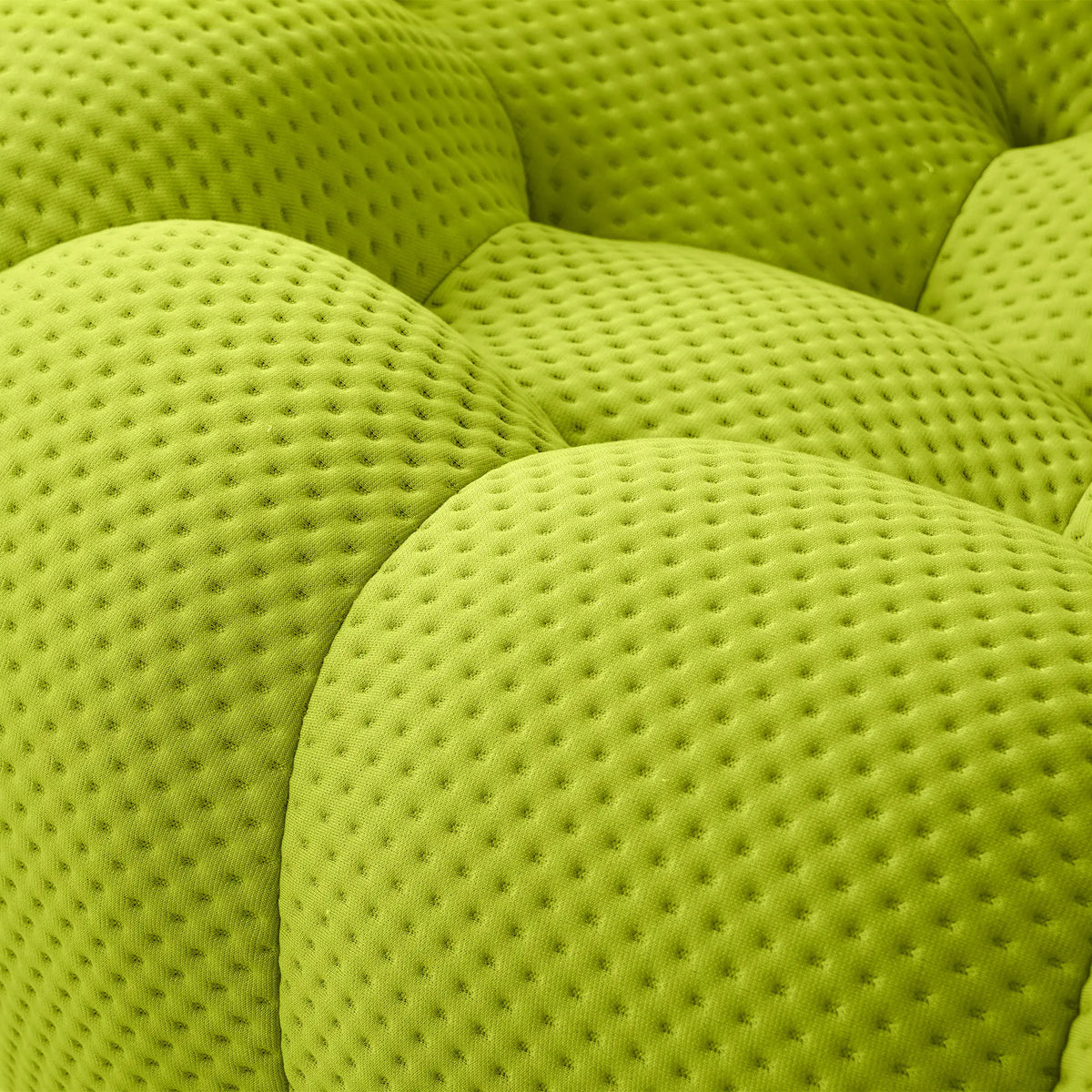 Essential 5-Seater lime-green 3D-Knitted Fabric V-Shaped Sectionals | 2-Piece, 3D-Knitted Fabric, Apartment Friendly
