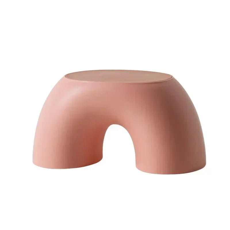 Children's Plastic Rainbow Shape Stool