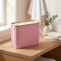 Lidded Oxford Storage Basket