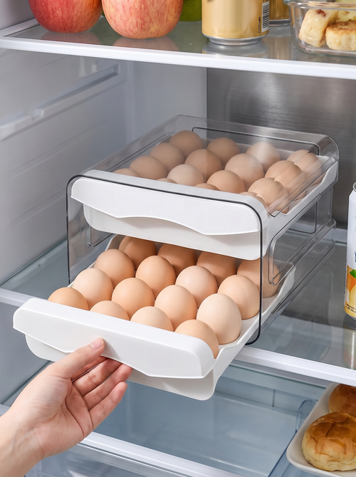 24-Egg Drawer Storage Box